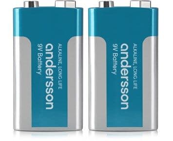 Andersson 9V Alcaline 2p